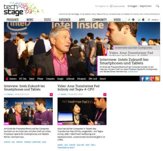 Bild: Heise Zeitschriften Verlag startet TechStage mit Content Management System InterRed