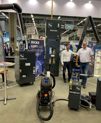 Gelungene Messepräsenz mit Anlagen in neuem Outfit Bild: Gelungene Messepräsenz mit Anlagen in neuem Outfit