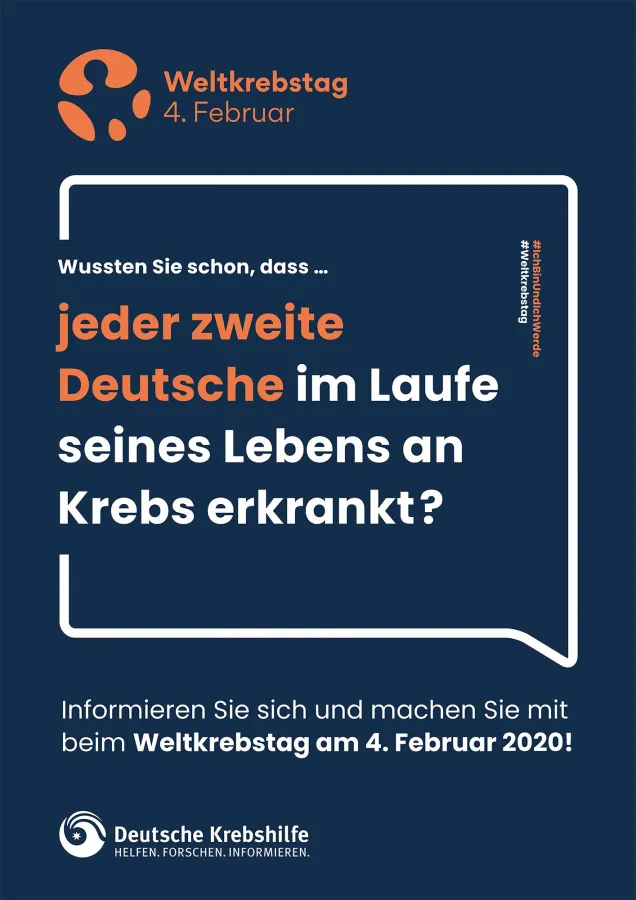 Deutsche Krebshilfe / Weltkrebstag