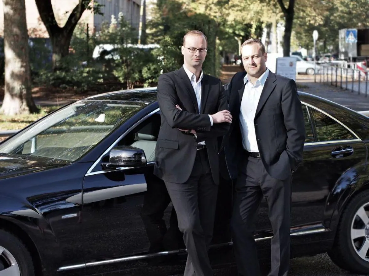BlackLane Gründer und Geschäftsführer Dr. Jens Wohltorf und Frank Steuer (v.l.). Foto: BlackLane