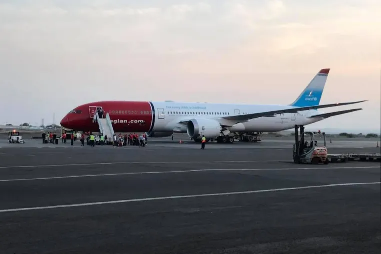 Bild: MegaDo bringt Hilfsgüter nach Djibouti