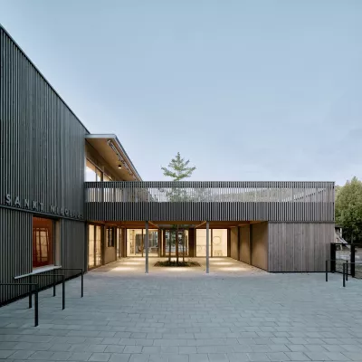 Bild: Familienzentrum St. Nikolaus in Gau-Algesheim gewinnt Holzbaupreis Rheinland-Pfalz 2024 