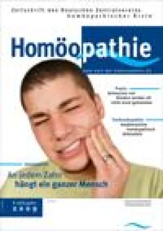 Bild: Schmerztherapie ist das Hauptthema der Frühjahrsausgabe der Zeitschrift Homöopathie