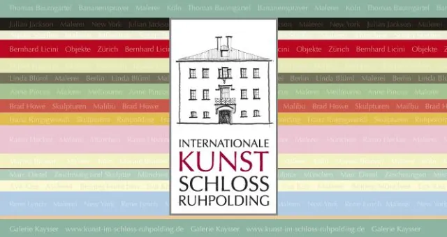 Bild: Werke internationaler Künstler zu Gast im Ruhpoldinger Schloss