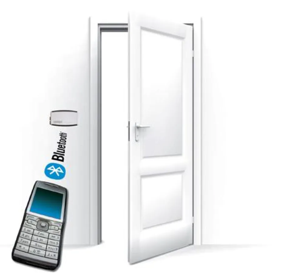 Mit Sorex wirelessKey wird das Handy zum elektronischen Schlüssel