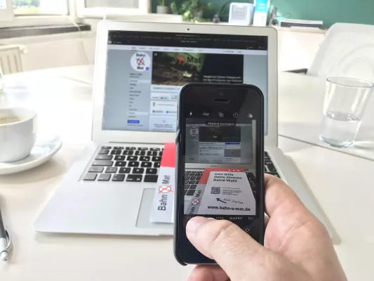 Bild: Bahn-o-Mat ist gefragte Wahlhilfe für Landtagswahl in Sachsen