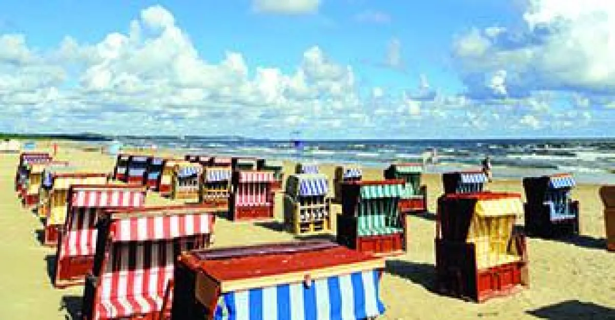 Strandkörbe in Swinemünde. Foto: Carsten Wolf/Travel-Netto