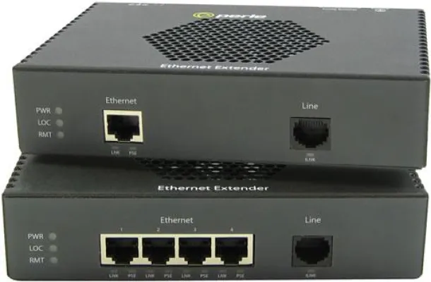 Neustart entfernter PoE-Geräte per Ethernet Extender Bild: Neustart entfernter PoE-Geräte per Ethernet Extender
