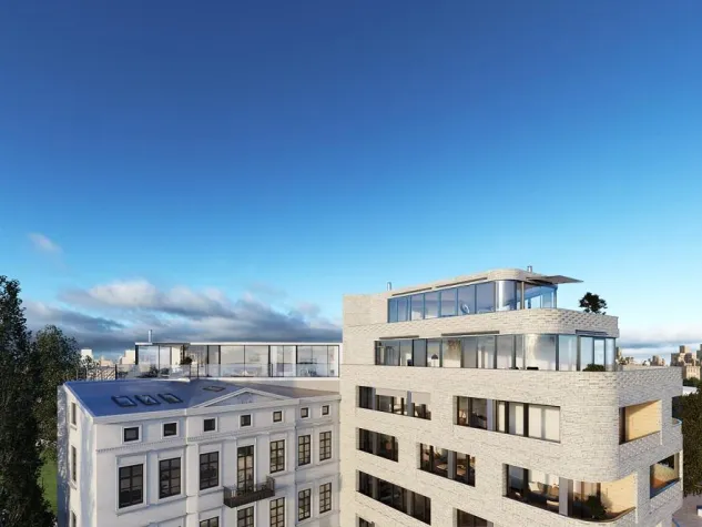 Bild: Vertriebsstart für gläsernes Penthouse