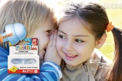 Bild: Alpine Pluggies Kids - Innovativer Gehörschutz für empfindliche Kinderohren