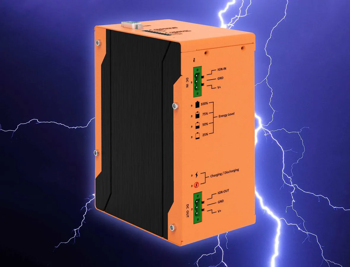 Der SuperCap PB-9250J leistet Soforthilfe bei spontanen Stromausfällen