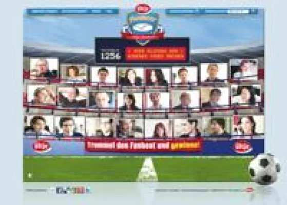 Bild: webguerillas trommeln für ültje zur Fußball-WM