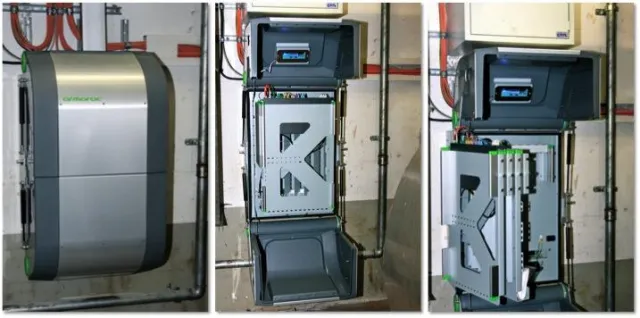 Bild: Salzburg Airport installiert voll klimatisiertes Armarac™ von Thureon für leistungsstarke PoE Switches