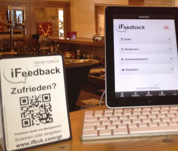 iFeedback im Expertengespräch auf der GAST – Mehr Umsatz dank Feedback in Echtzeit Bild: iFeedback im Expertengespräch auf der GAST – Mehr Umsatz dank Feedback in Echtzeit