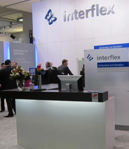 Bild: Interflex präsentiert auf der Sicherheit in Zürich Komplettlösungen für Zutrittskontrolle und Zeiterfassung