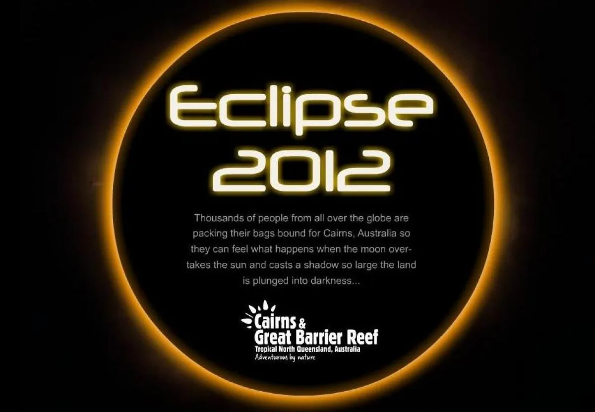 Die nächste totale Sonnenfinsternis findet am  14. November 2012 in der Region rund um Cairns (Austr