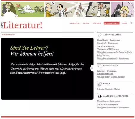 Bild: Der Verlag Hoffmann und Campe veröffentlicht kostenloses Lehrmaterial für den Deutschunterricht