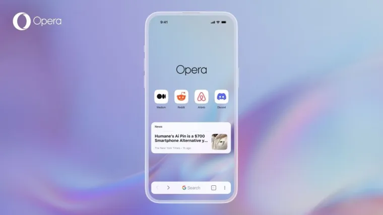 Bild: Der Opera Browser führt Opera One für iOS ein