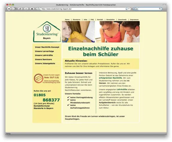 Freude am Lernen - Der Studentenring online Bild: Freude am Lernen - Der Studentenring online