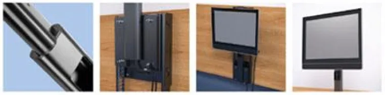 Bild: Neu bei HEYMAN: Innovatives Liftsystem für Flatscreen-Monitore