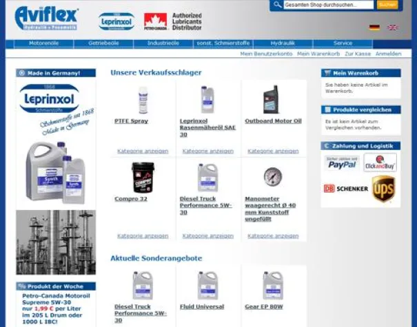 Bild: Leprinxol-Shop im Ranking der größten deutschen Onlineshops weit vorn