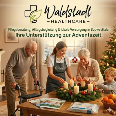 Bild: Wenn Pflege plötzlich Thema wird: Waldstadt-HealthCare GmbH stärkt Beratung und Haushaltshilfe in Iserlohn