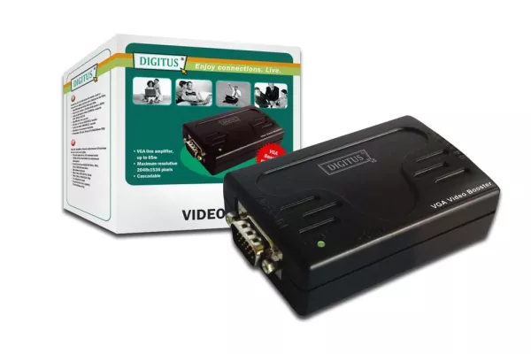 Bild: Bessere Bilder über große Distanzen mit dem VGA Booster von DIGITUS®