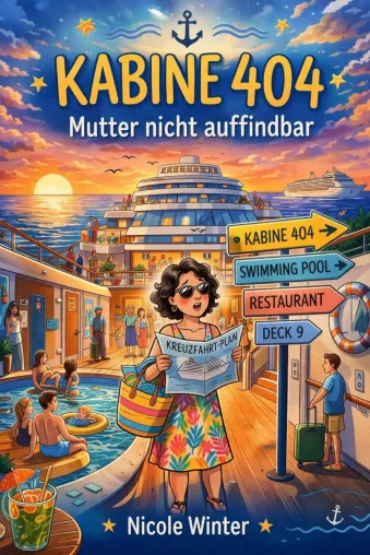 Von Kinderreisetagebüchern zur Kreuzfahrt-Komödie: Nicole Winter veröffentlicht ihren ersten humorvollen Roman Bild: Von Kinderreisetagebüchern zur Kreuzfahrt-Komödie: Nicole Winter veröffentlicht ihren ersten humorvollen Roman