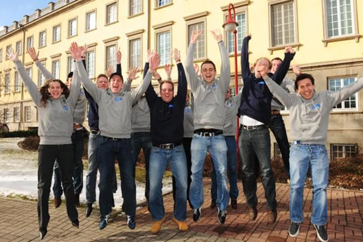 Studenten der Handelshochschule Leipzig (HHL)