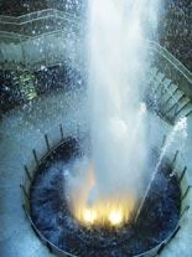 Wasserkrater im Aqua Magica (c) Tourist-Information Staatsbad Oeynhausen