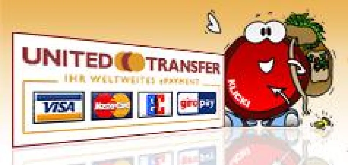 Klickbutton kombiniert mit United Transfer - In nur 3 Schritten zum Online-Verkauf