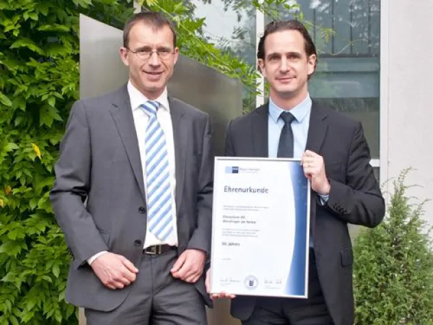 Bild: Chemoform AG: "Best-Ager" mit Ehrenurkunde ausgezeichnet