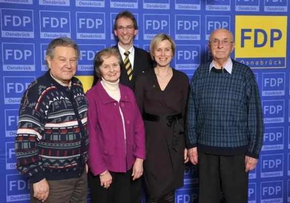 Bild: Diedrich Buermeyer Ehrenmitglied der Liberalen
