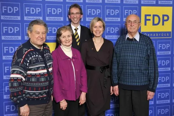 Bild: Diedrich Buermeyer Ehrenmitglied der Liberalen