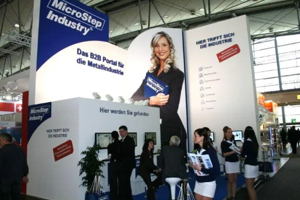 Bild: MicroStep Industry® - das B2B Portal für die Metallindustrie auf der EuroBlech 2010