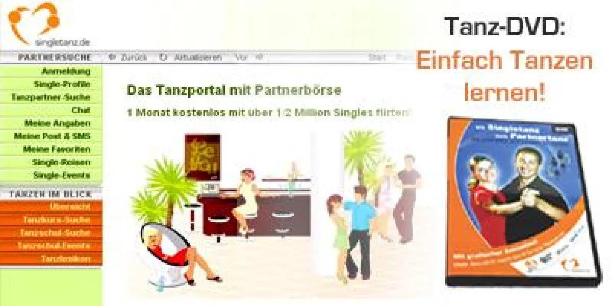 Die Tanz DVD von singletanz.de