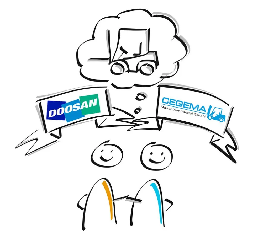 CEGEMA Maschinenhandel wird Doosan-Vertragshändler