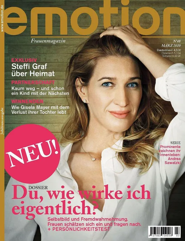 Im Exklusivinterview der Prototyp der EMOTION Frau: Steffi Graf