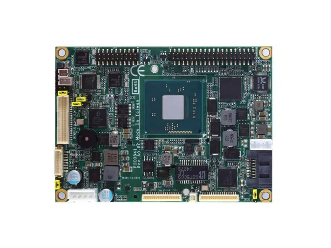 Bild: Axiomtek’s New Fanless, Wide Temperature Pico-ITX Motherboard with Flexible Cabling - PICO843