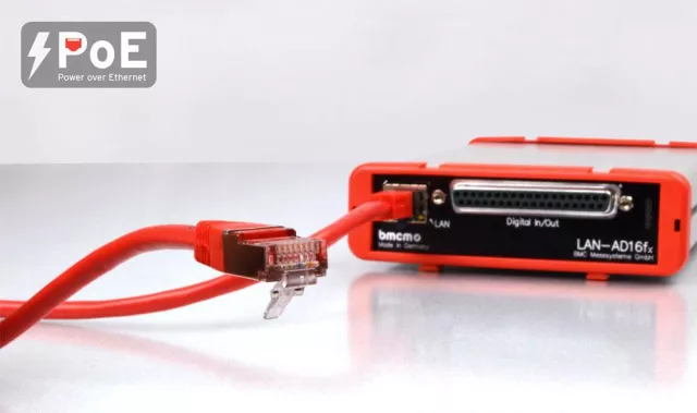 Bild: LAN-AD16fx: Messdatenerfassung mit Sicherheitsvorteil