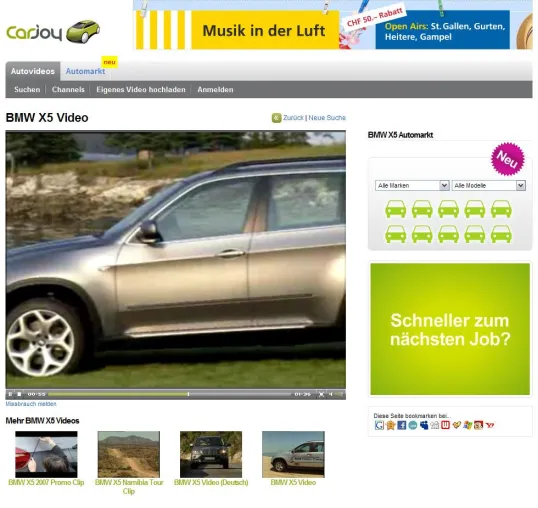 Bild: Carjoy macht Autosuche zum multimedialen Erlebnis