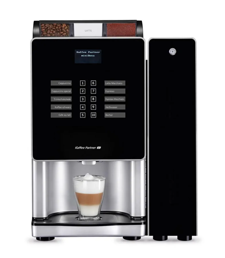 Für kleine Tankstellen - der miniBona von Kaffee Partner