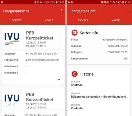 Bild: KCEFM: Analyse von eTickets per App von IVU