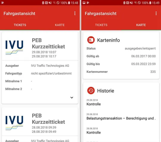 Bild: KCEFM: Analyse von eTickets per App von IVU