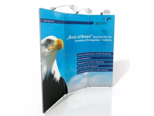 Bild: Octanorm vario d1 – flaches und transportables Displaysystem mit enormer Werbewirkung