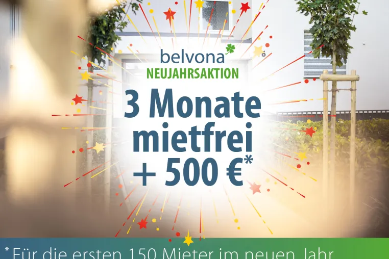 Bild: belvona: Auch 2021 übernimmt das Wohnungsunternehmen neue Standorte & verwirklicht dort bezahlbaren Luxus