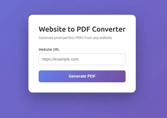 Bild: Web2pdf.eu bietet neuen kostenlosen Service zur Umwandlung von Websites in PDFs