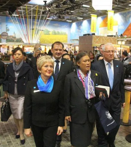 Bild: Grüne Woche 2015: Thailands Prinzessin Sirindhorn besucht als erstes Brandenburg