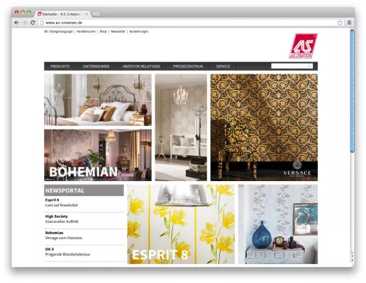 Bild: Ein neues Gesicht für A.S. Création