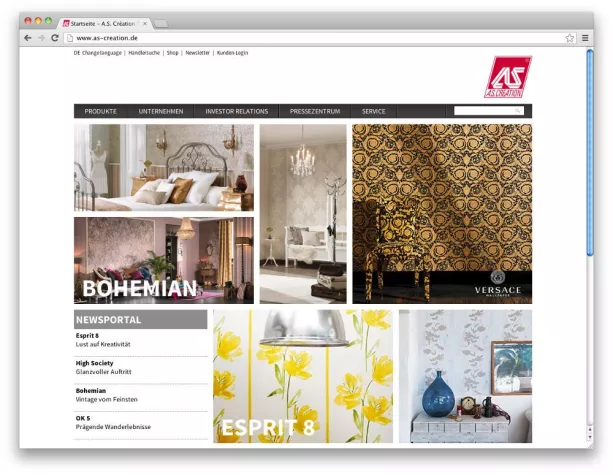 Bild: Ein neues Gesicht für A.S. Création